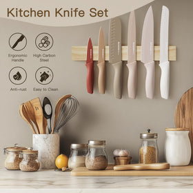 Astercook 8-inch slicing knife for uniform meats and vegetables