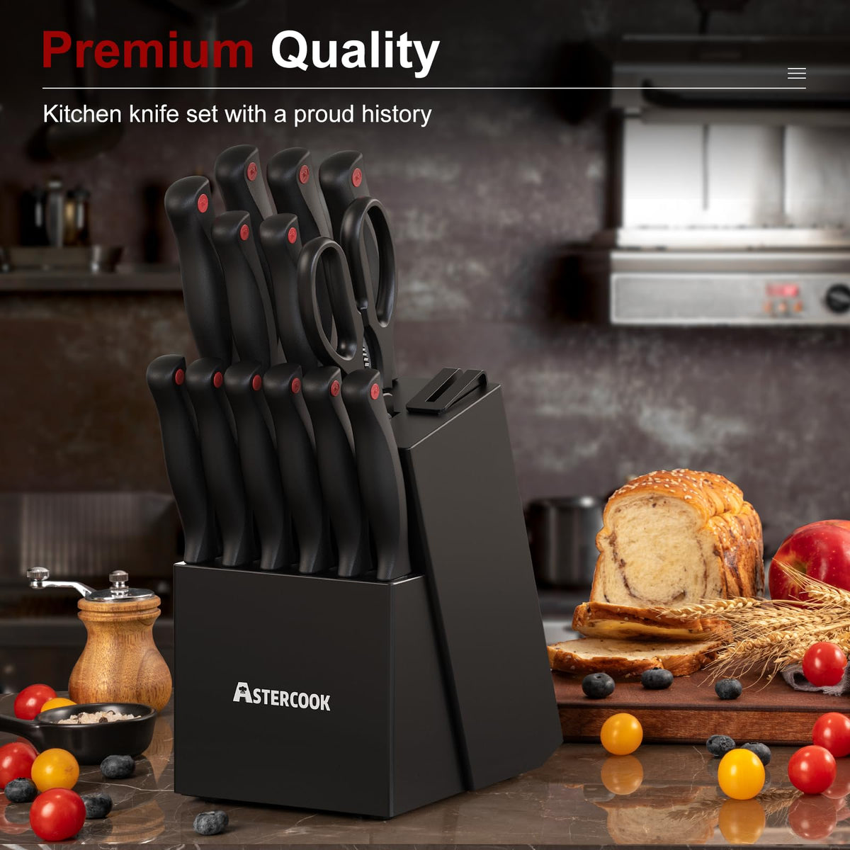 Astercook 5-inch utility knife ideal for everyday tasks