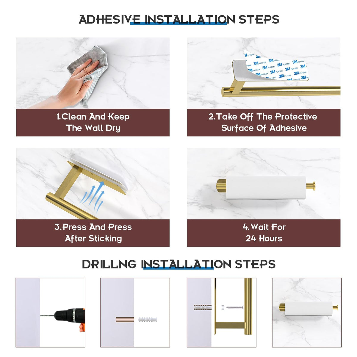 ASTOFLI kitchen organization mount to reduce countertop clutter.