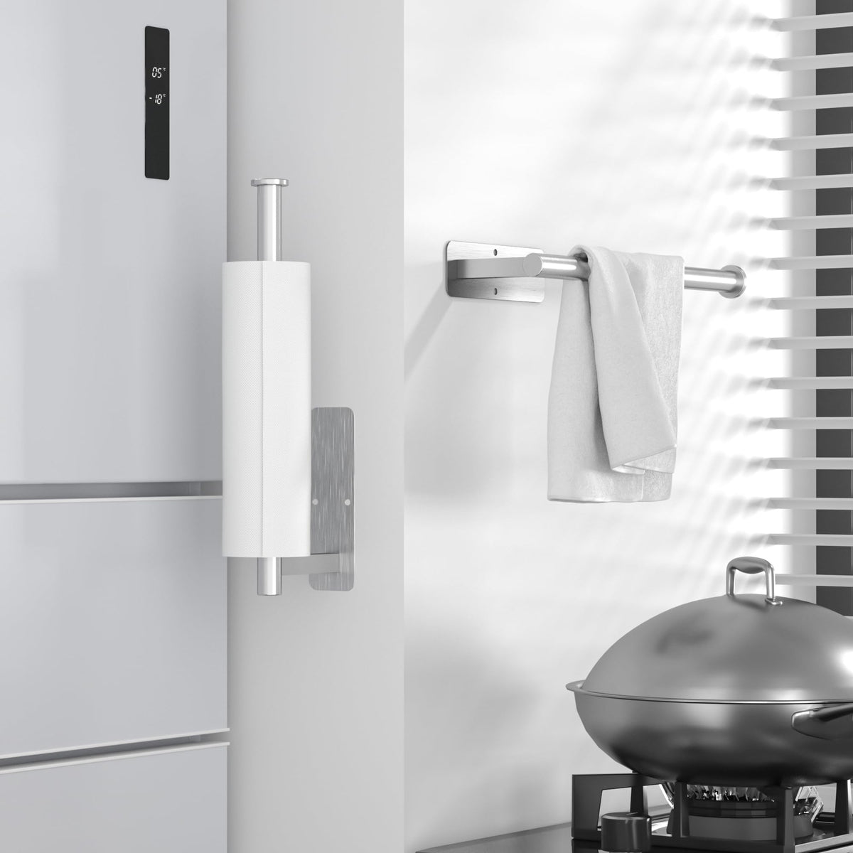 ASTOFLI SUS304 stainless steel towel holder highlighted for durability