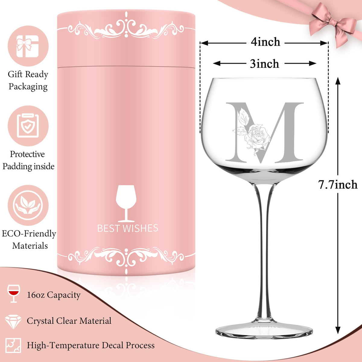 Astonlink elegant wine glass design enhances home bar.