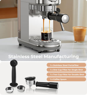 atatix compact stainless steel body fits small kitchens.