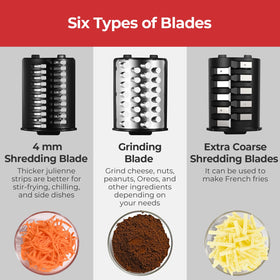 ATBKIT electric cheese grater one-button operation simplifies meal preparation.