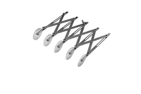 ATECO 5-wheel cutter with wheel assembly for cookies and pastries