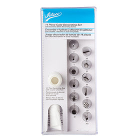 Ateco clear storage box keeps tips and bag organized after use.