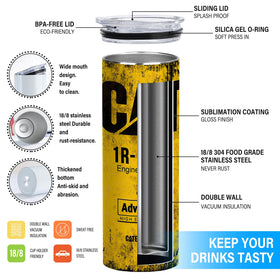 ATHAND CAT-pattern leakproof travel cup suited for daily commutes.