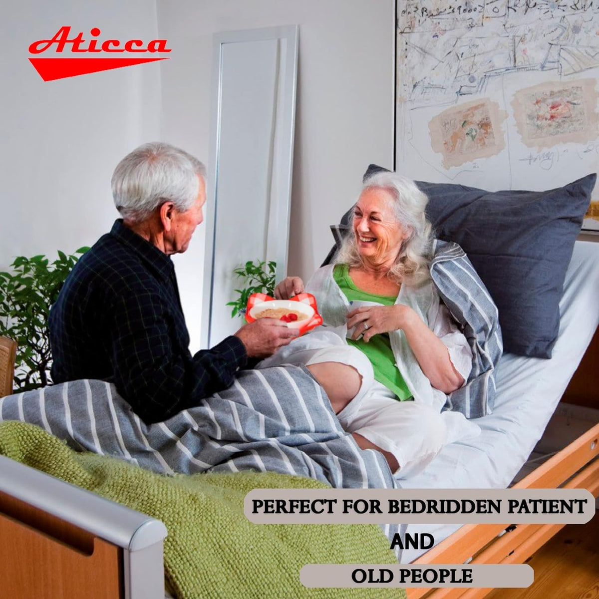 Aticca durable polyester-polyamide construction for long-lasting use.