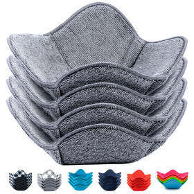 Aticca Microwave Bowl Cozy, front view, shows safe grip for hot bowls.