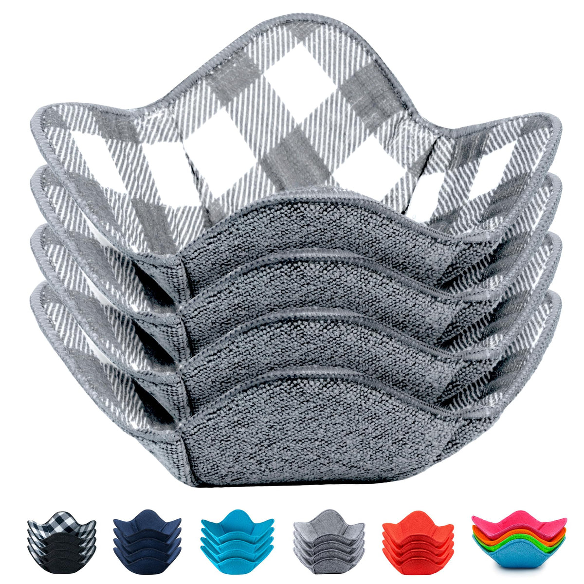 Aticca microwave bowl cozy set of 4 keeps hot bowls safe to handle