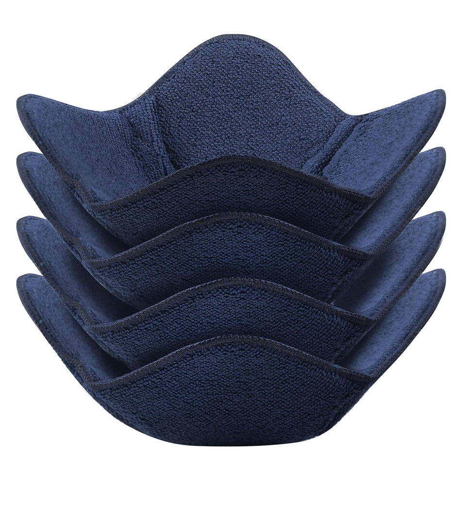 Aticca microwave bowl cozy set4 closeup showing secure heat-resistant grip.
