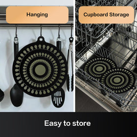 Atlmainx 2-pack multipurpose mat doubles as bake and table protector