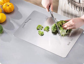 Atmama stainless steel board, dishwasher safe and easy to clean.