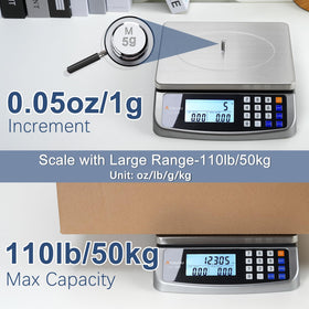 Atogou LC300 Grey display closeup, clear LCD for quick measurements.