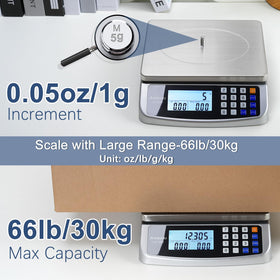 Atogou LC300 LCD display close-up for quick, clear readings