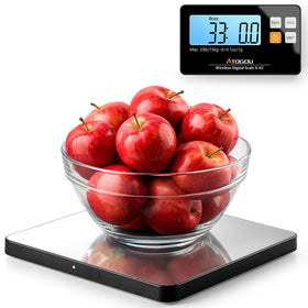 Atogou upgraded wireless scale with detachable display for flexible weighing layouts