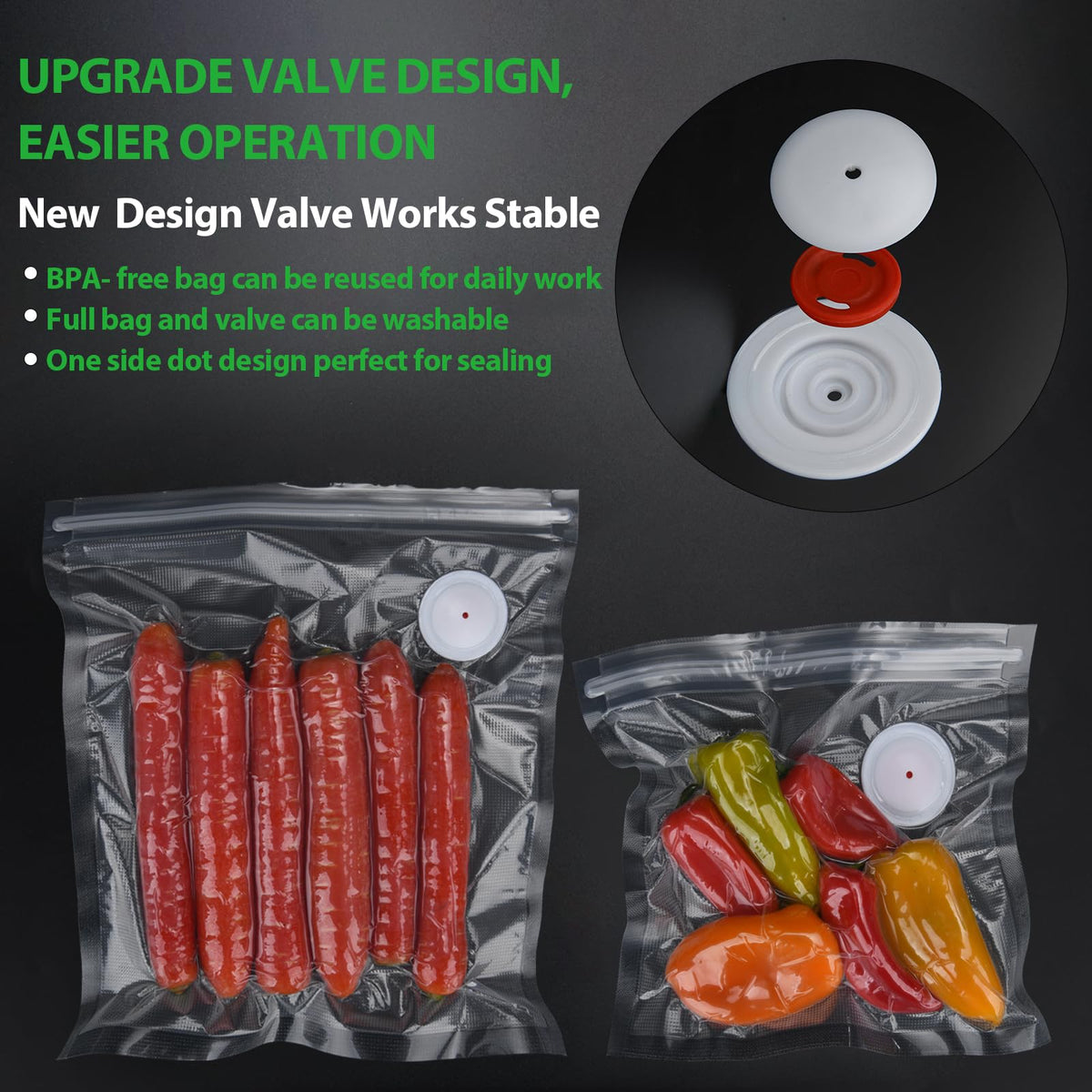 Atosun BPA-free reusable materials promote eco-friendly kitchen storage