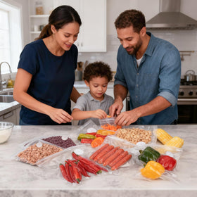 Atosun freezer and microwave safe bags expand storage versatility