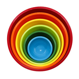 ATRDTO red bowls for serving salads and sides