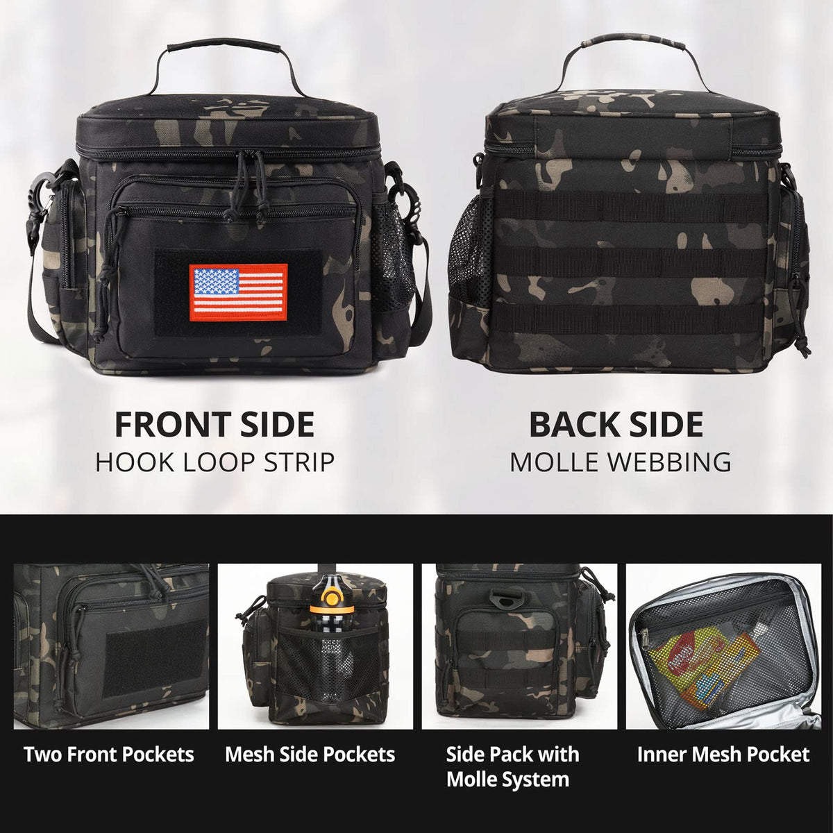 ATRIPACK lunch box adjustable shoulder strap for comfortable carry