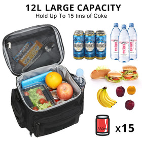 ATRIPACK lunch box insulation layer illustrates 7–8 hour temperature preservation.