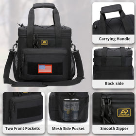 ATRIPACK lunch box 22L capacity fits bottles sandwiches and fruit