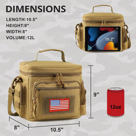 ATRIPACK patch area front for customization with patches.