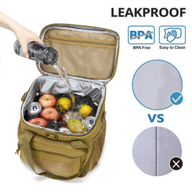 ATRIPACK lunch box adjustable shoulder strap demonstrating comfortable carry.