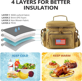 ATRIPACK side pocket with water bottle fits standard containers.