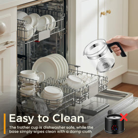ATSENT easy cleaning with non-stick interior after use.