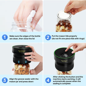 Attikbiz bottle opener included for easy lid removal.