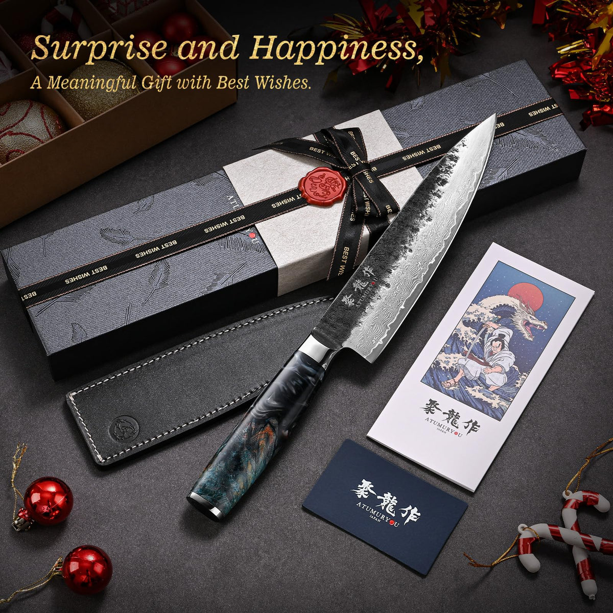 Atumuryou JPCK ergonomic handle design for fatigue-free cutting.