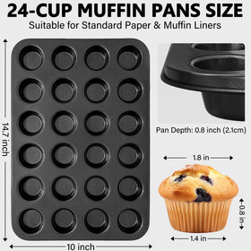 ATZNZIK 1000 mini cupcake liners for quick prep and clean release.