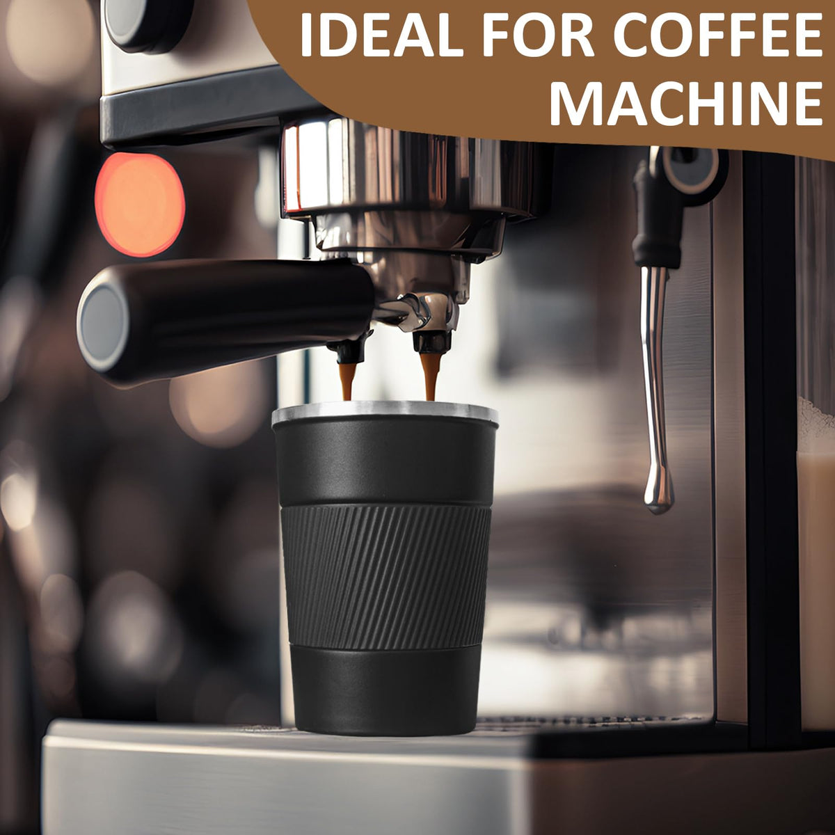ATZNZIK double-wall vacuum insulation keeps beverages at temp for hours.