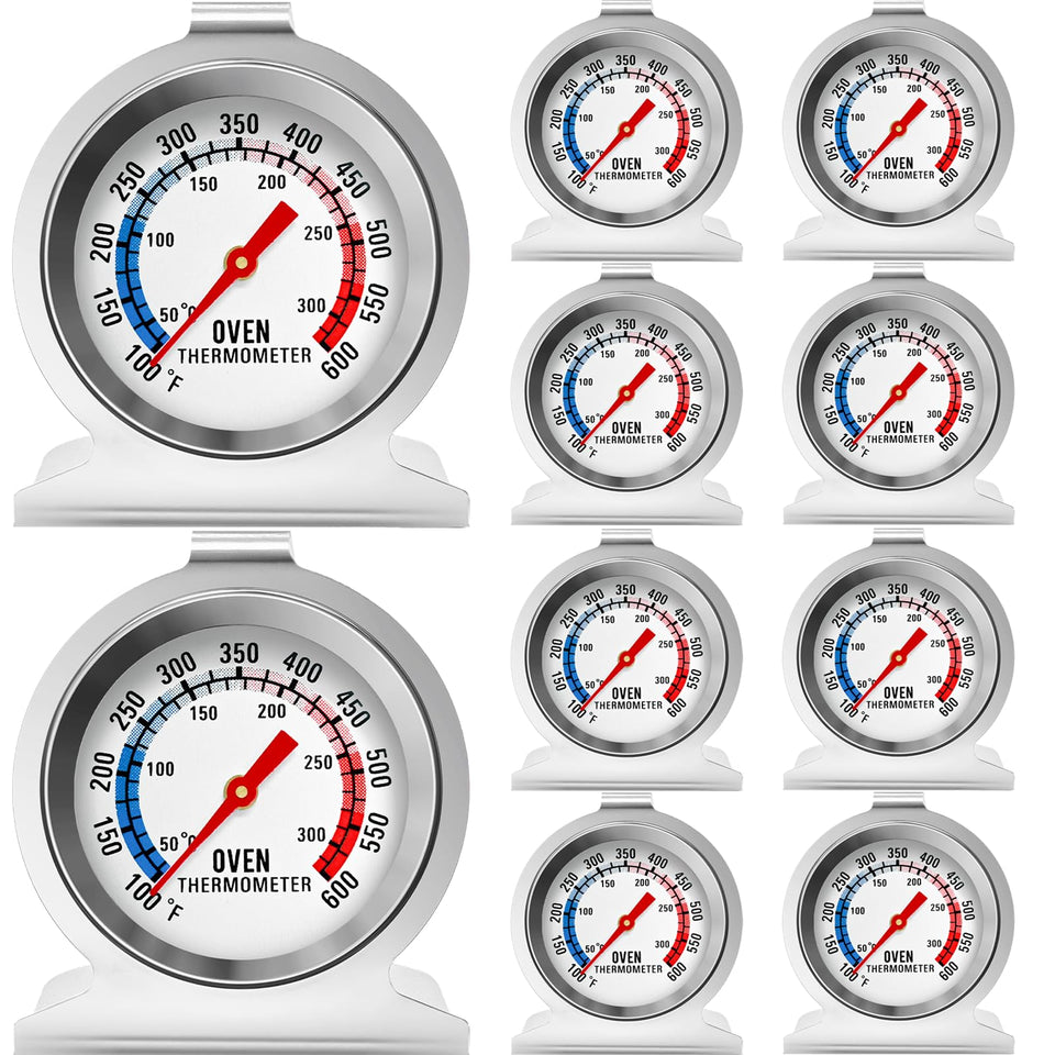 ATZNZIK oven thermometer with large dial for easy temperature reading