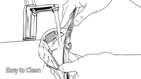 AUAM juice-action during squeezing shows efficient extraction