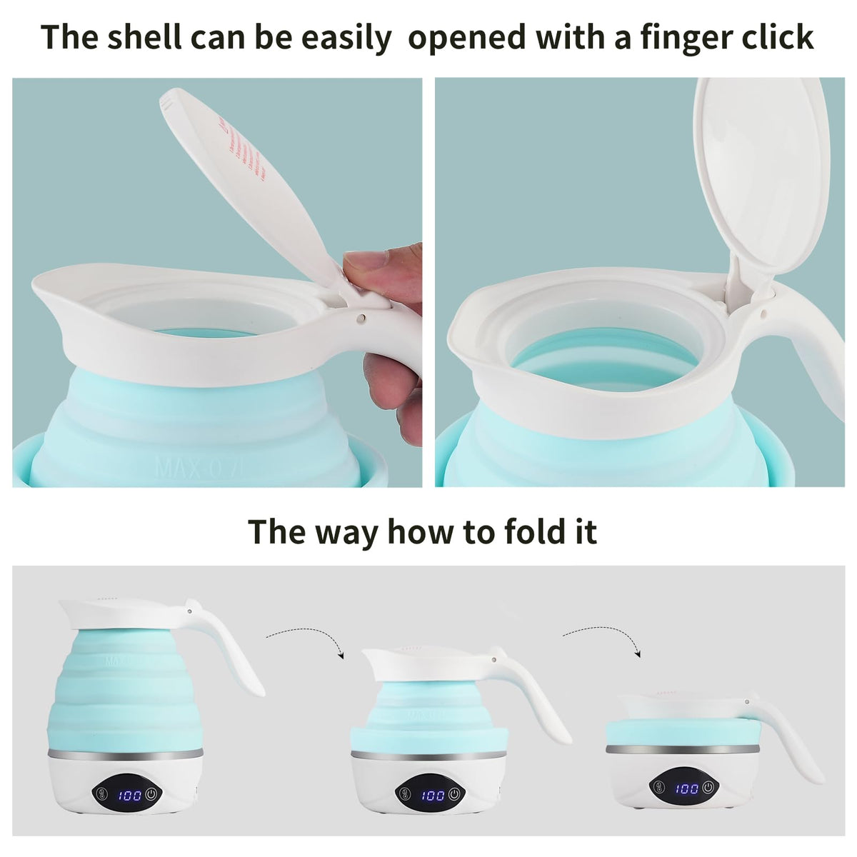 AUCOO safety features include auto shut-off for dry boil risks.