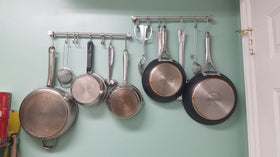 Audmore 304 stainless steel brushed finish resists rust and cleans easily