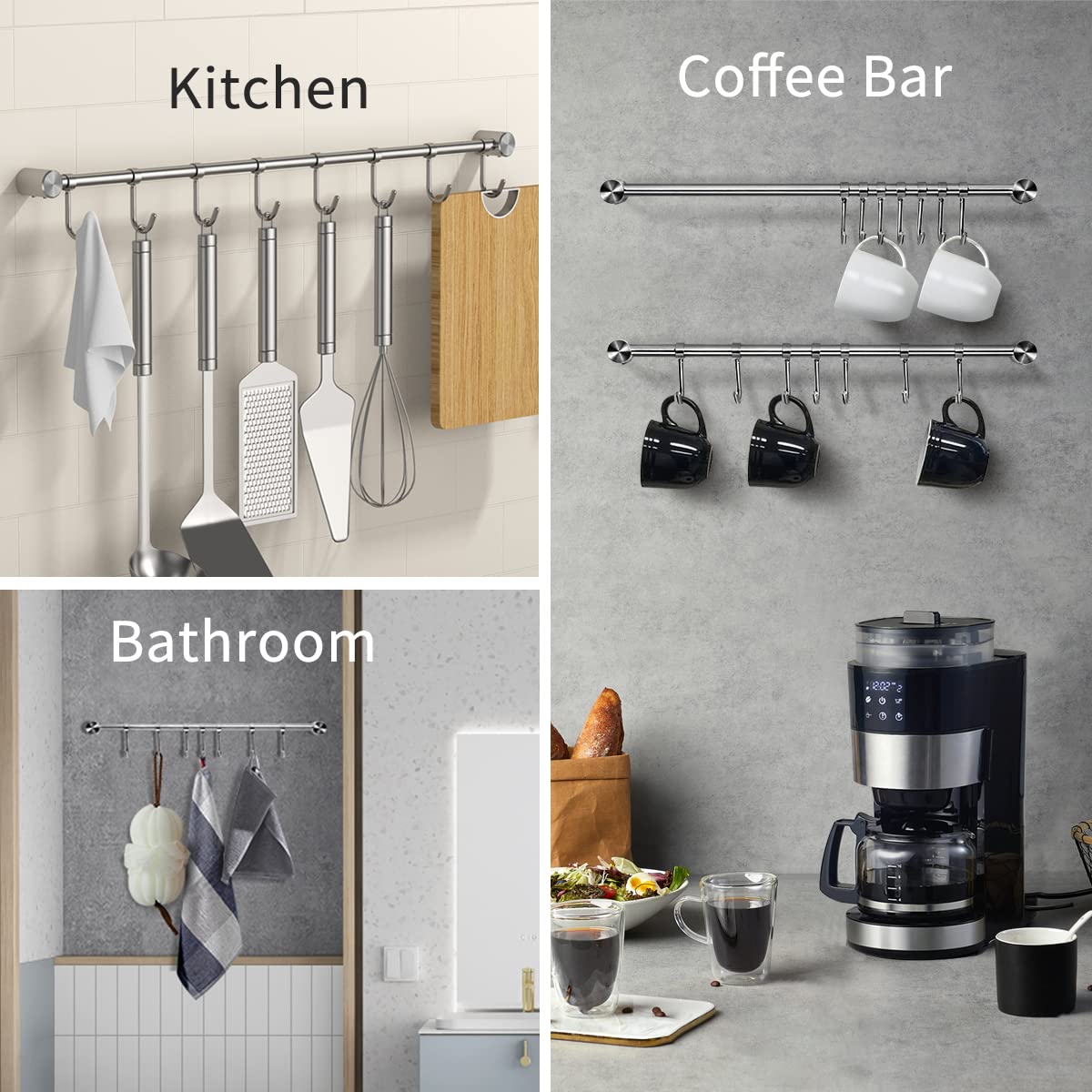 Audmore space-saving design frees counter space for prep work