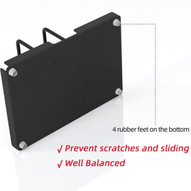 Audmore standing napkin storage keeps napkins easily accessible.