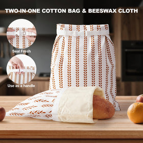 Augine bag roll-clip closure demonstrating tight seal against air exposure