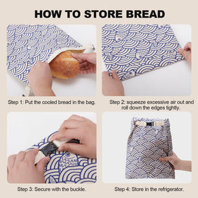 Augine bread bag makes an eco-friendly gift for home bakers