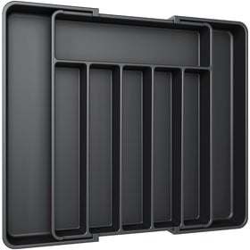AUJEN Silverware Organizer expandable drawer for effortless storage and quick access.