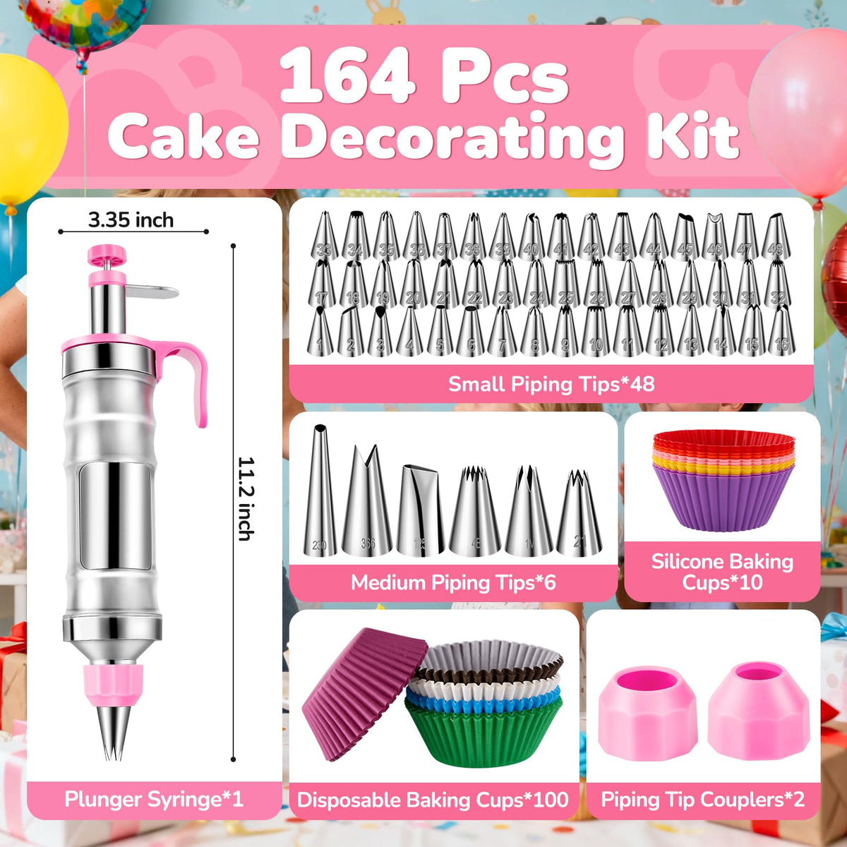 AUKOW 100-pack disposable baking cups for quick prep and mess-free baking sessions