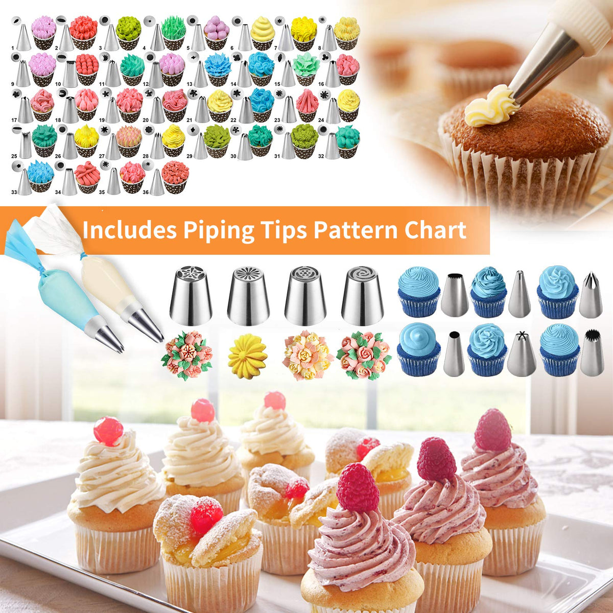 AUKOW fondant decorating tools for professional-looking details