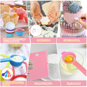 AUKOW food-grade materials ensure safe reusable tools for fondant
