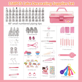AUKOW piping tips and pattern chart for precise designs