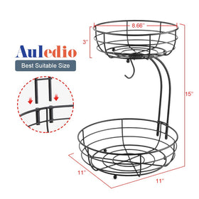 Decorative ferric art finish enhances kitchen display for Auledio