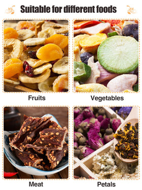 Aulock grid design sheets dry vegetables evenly for crisp, snack-ready results.