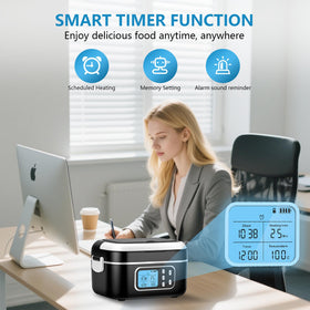 AUMETE smart timer function and automatic keep-warm