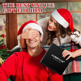 Aumpkin gift-box shows a premium bourbon smoker kit—great gift idea.